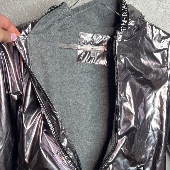Calvin Klein Metallic Jacket - Picture 8 of 8